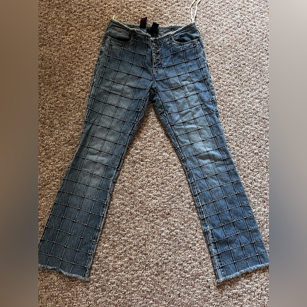 Patchwork Ralph Lauren jeans, size 6 fits like a XXS or XS super rare